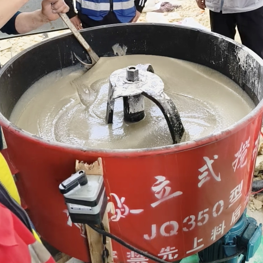 庆云汽轮机余热压缩机导热油设备底座耐高温环氧树脂灌浆料